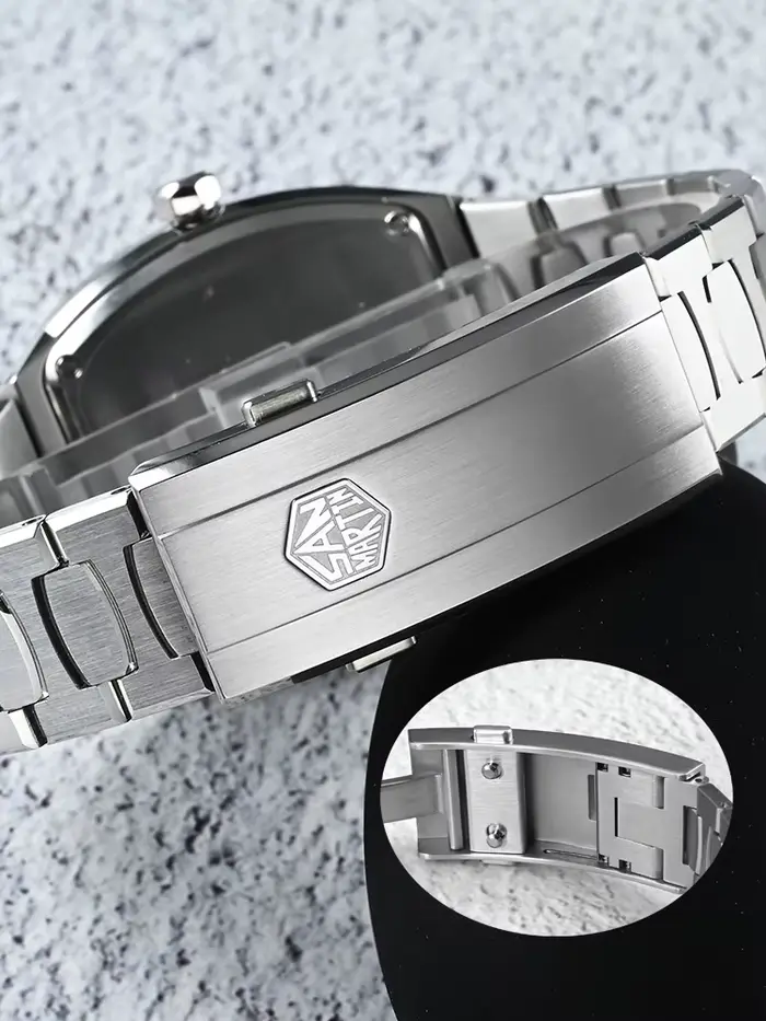 San Martin 39.5mm Tonneau luxe hommes montre cadran minéral sport décontracté PT5000 SW200 automatique mécanique saphir lumineux SN0145