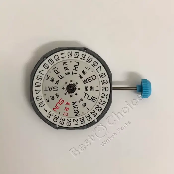 Mouvement MIYOTA 6M02, double calendrier, accessoires de mouvement de montre japonais d'origine