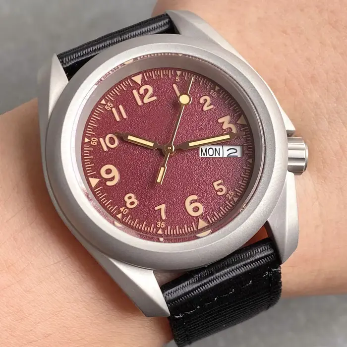 Tandorio – montre militaire Vintage pour hommes