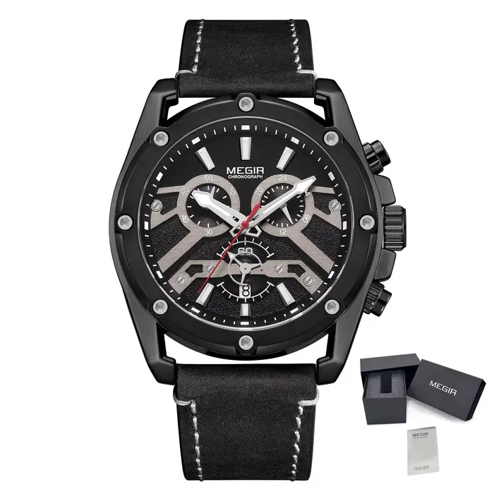 Nouvelles montres pour hommes Megir