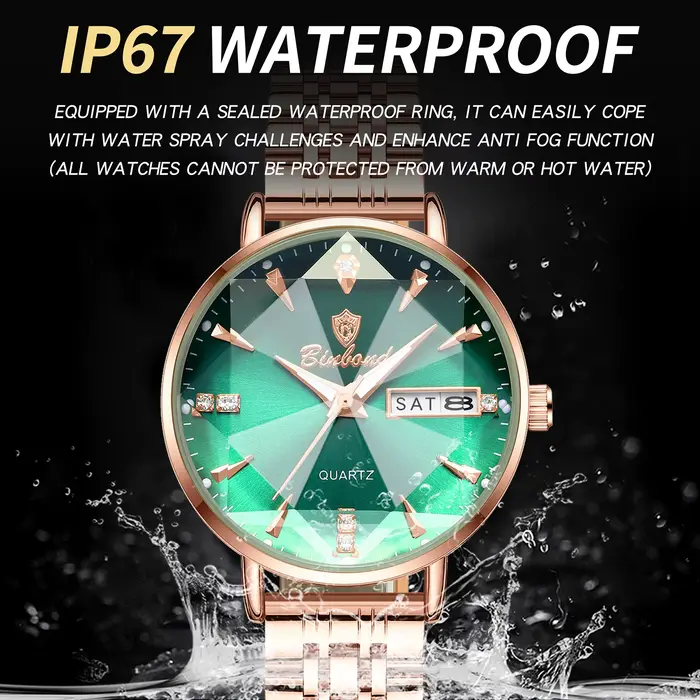 Montres de luxe BINBOND à quartz pour femmes