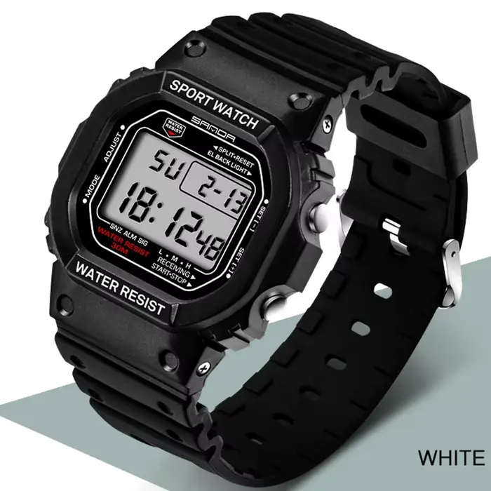 Montre numérique SANDA2025 329 pour hommes