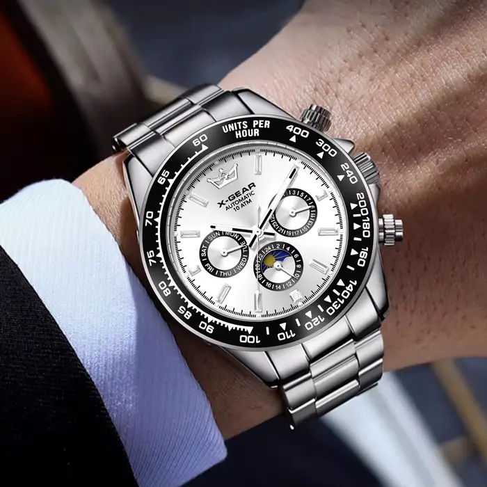 Montre mécanique automatique pour homme Panda Eye
