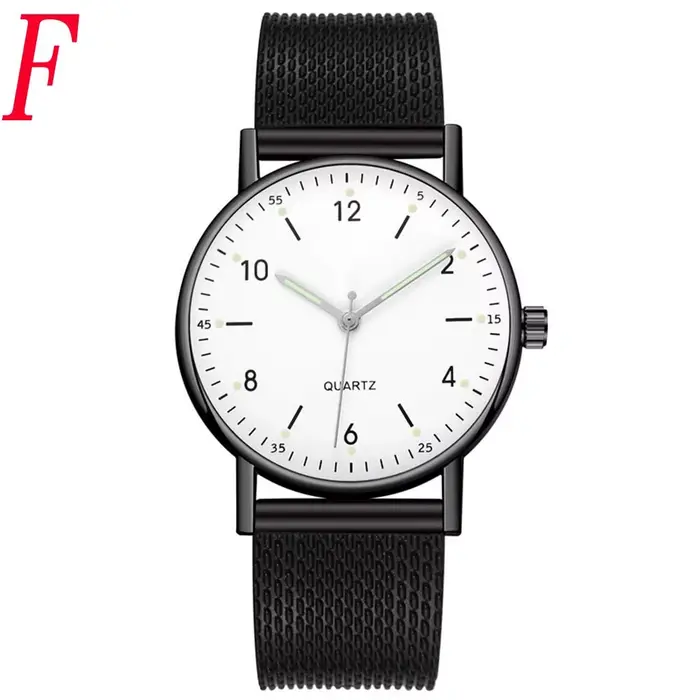 Montre à Quartz haut de gamme pour femmes, décontractée, Non étanche, en acier inoxydable, cadran lu