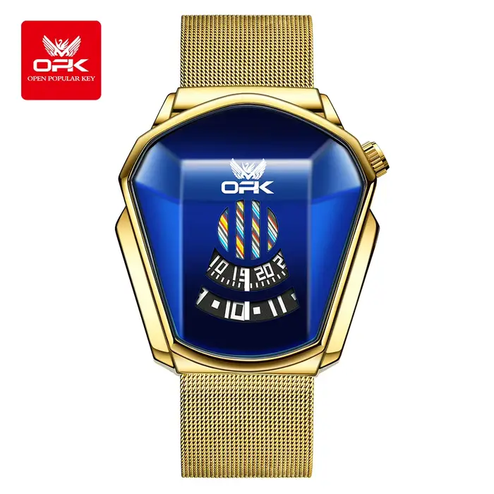 OPK-Montres à quartz pour hommes, affaires, marque, 8172