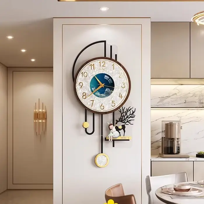 Horloges murales numériques pour salon
