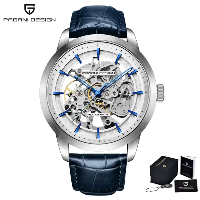 PAGANI DESIGN 2026 Nouvelle Montre Mécanique Squelette pour Homme