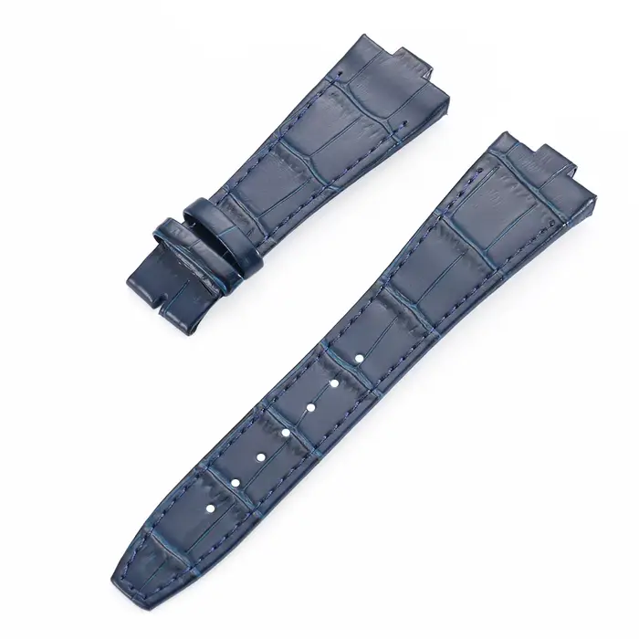 Bracelet de montre en cuir de haute qualité, 26mm x 8.5mm, pour Vacheron Constantin, pour l'étranger