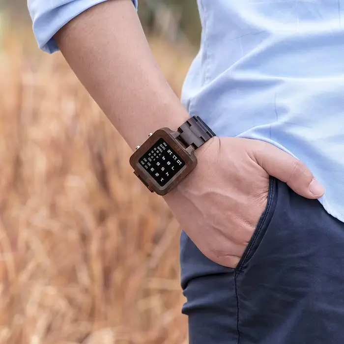 Montres en bois de luxe pour hommes