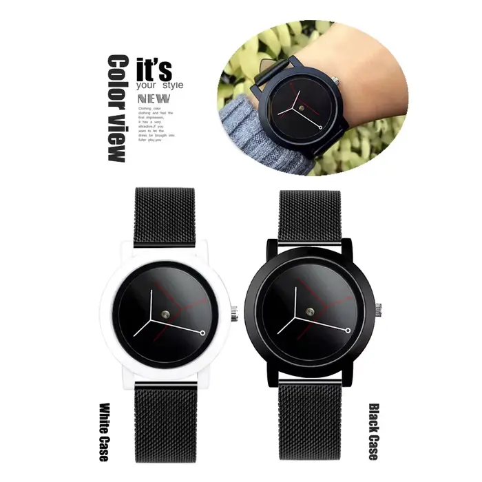 Montre-bracelet Enmex Design Créatif Femme Neuf avec Étiquettes Style Mode Casual Quartz Bronze Rose Occasions Spéciales