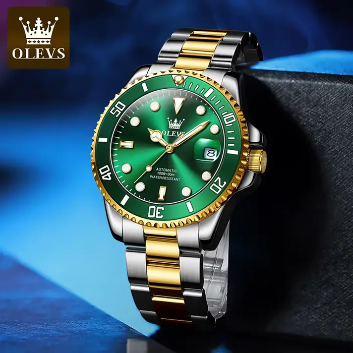 OLEVS 6650 montre mécanique pour hommes de luxe haut de gamme Original automatique montres pour homm