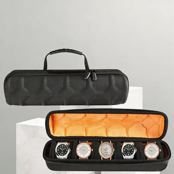 Boîte de rangement pour montres pour hommes