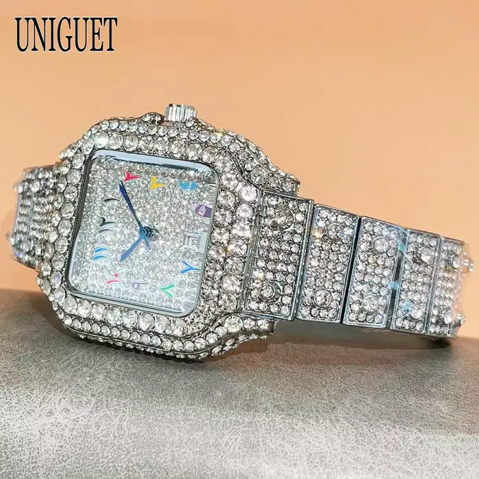 Montre UNIGUET en diamant pour femme