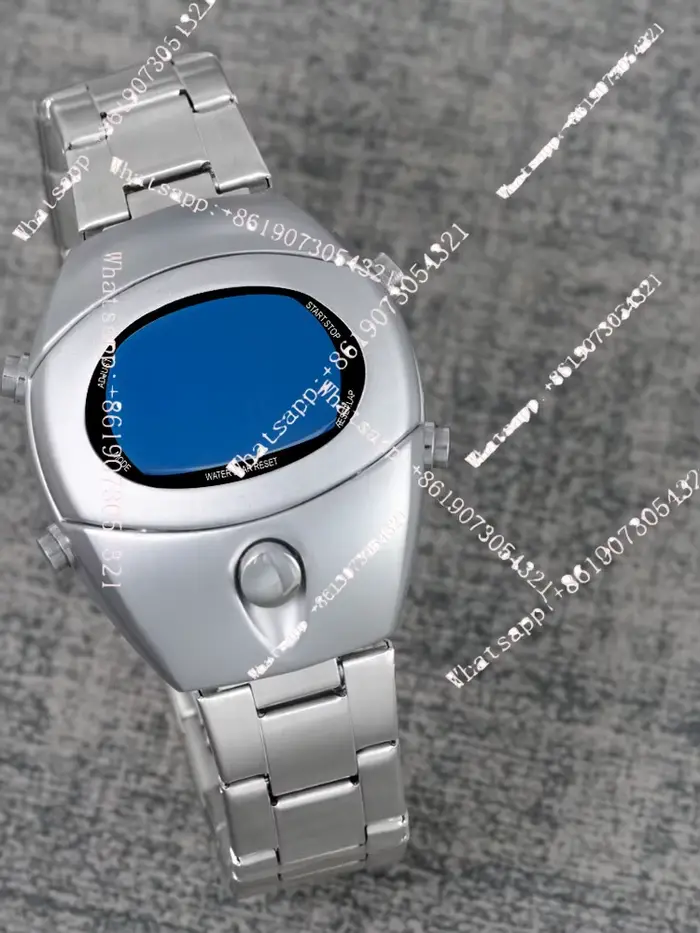 Montre pour hommes de mode de forme spéciale rétro Y2K