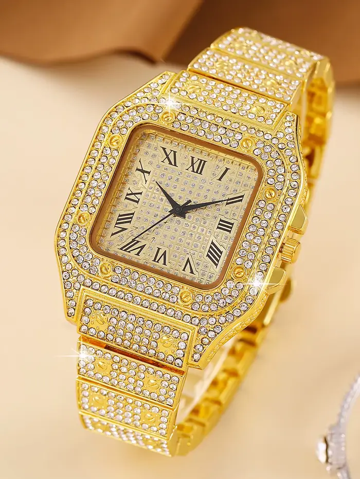 Montre à quartz élégante et à la mode