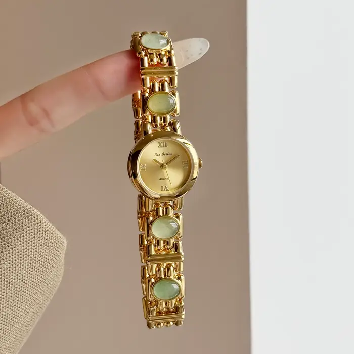 Montres de luxe légères pour femmes Aurora coquille naturelle Bracelet de haute qualité montre-Bracelet à Quartz chiffres romains cadran rond femme montre
