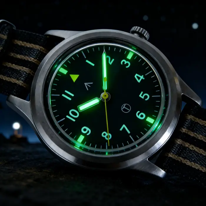 MILITREK MT9003 BGW9 C3 montre à quartz lumineuse pour hommes
