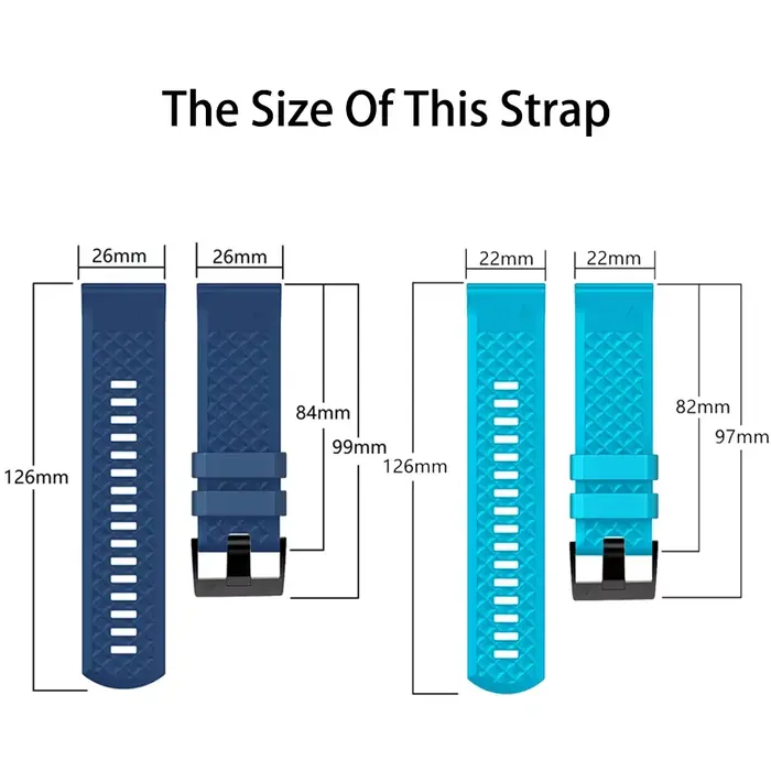 Bracelet de montre solaire saphir à dégagement rapide