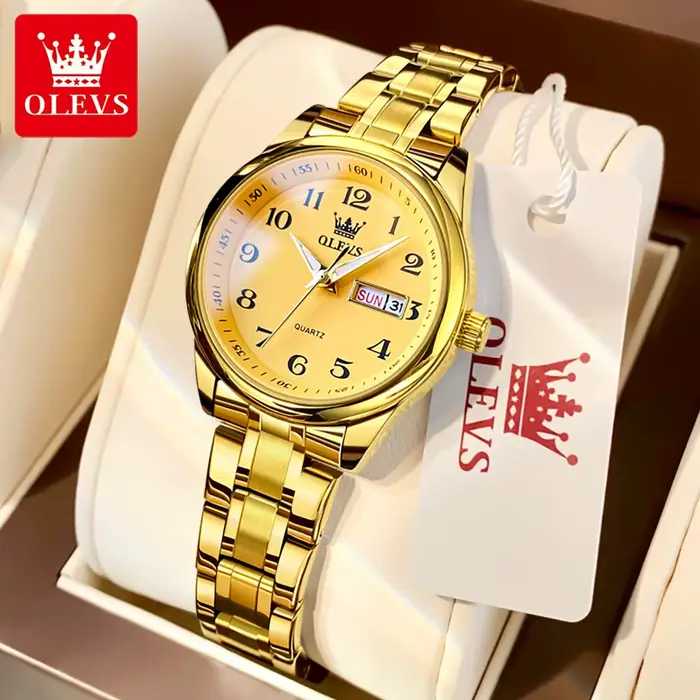 Montre à Quartz de Luxe pour Femme