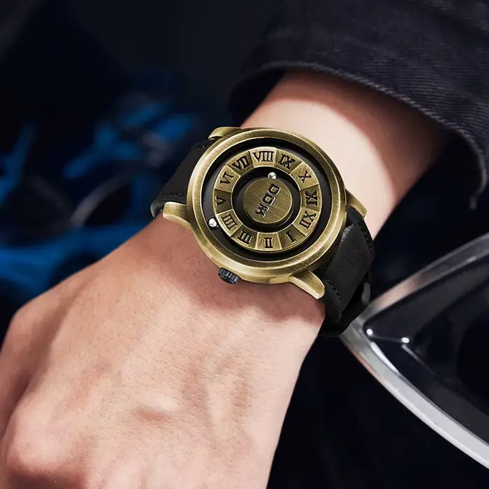 Montre à quartz étanche pour homme