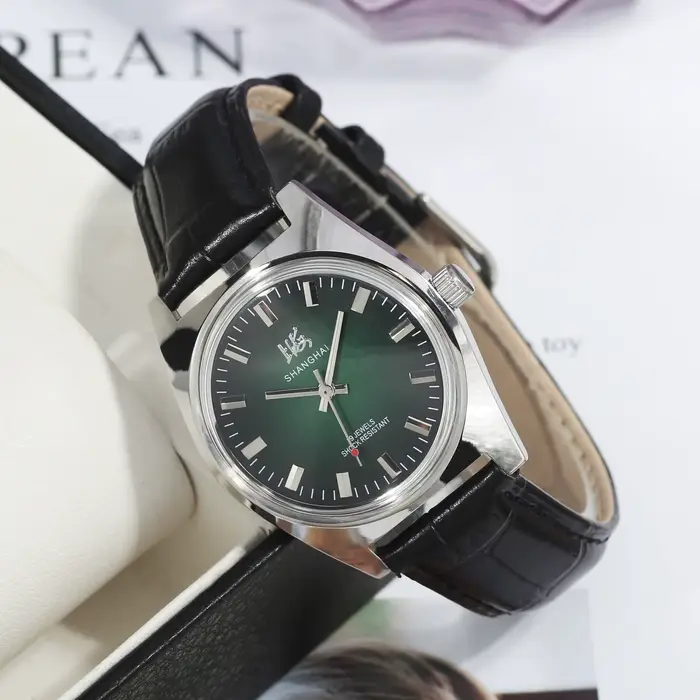 Montre mécanique à remontage manuel pour homme Shanghai 36MM 7120