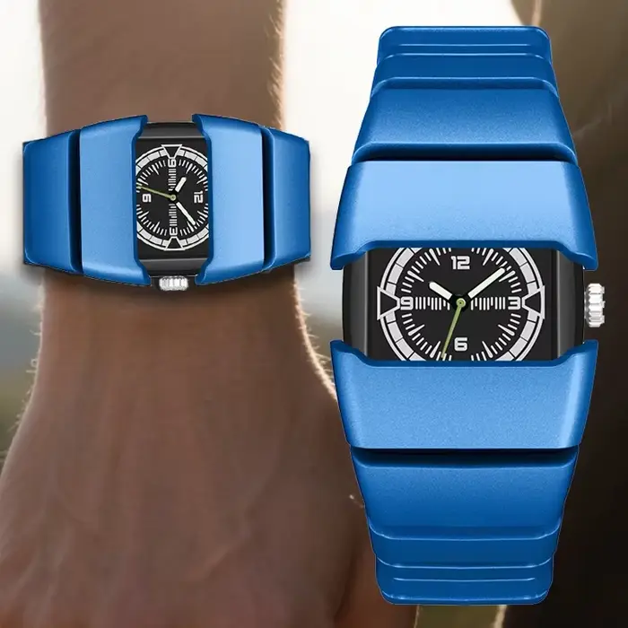 SHIYUNME marque de mode montre Cool pour hommes Style créatif Alien conception étanche montre à Quartz hommes femmes nouveau Style montre de sport