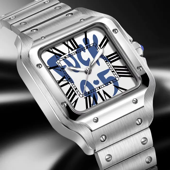 Montre mécanique MACARLON de 38 mm