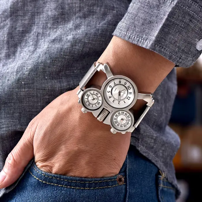 Oulm HT1167 hommes montres haut de gamme de luxe