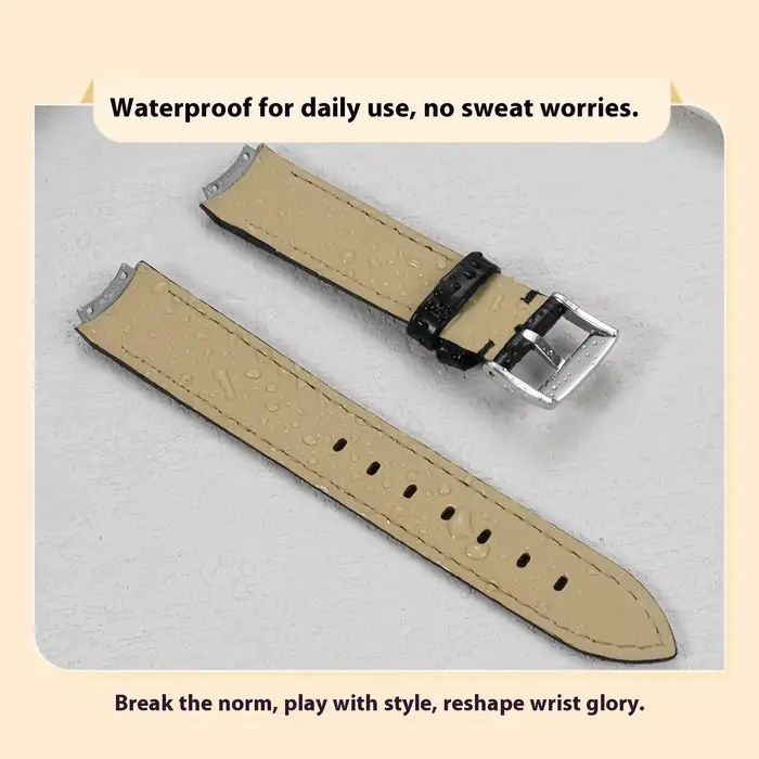 Bracelet de montre en cuir pour femmes