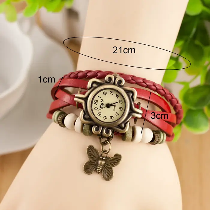 Mode élégante dames robe montres Vintage