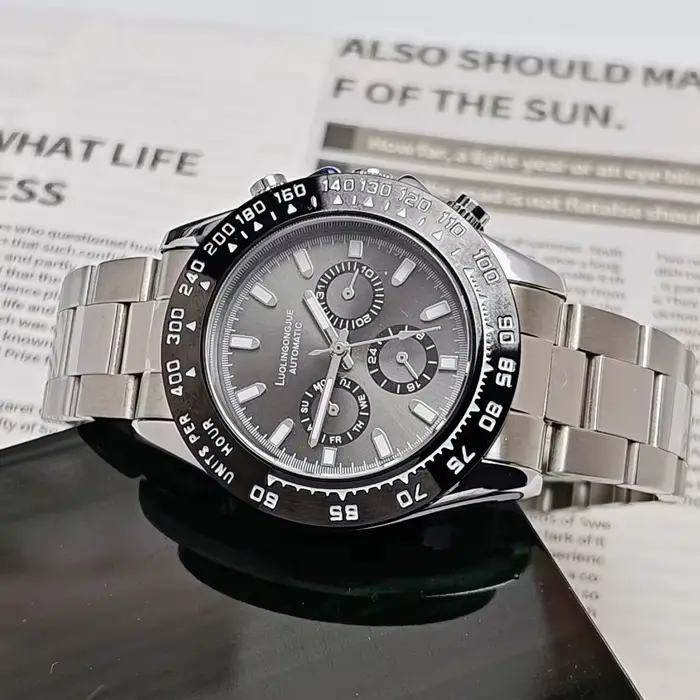 Montre mécanique de luxe haut de gamme pour hommes d'affaires