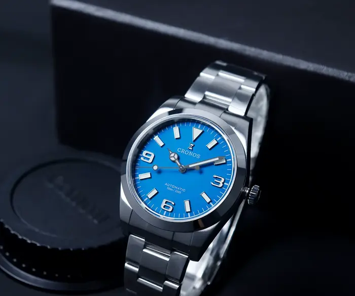 Cronos EX Diver montre mécanique pour hommes 39mm automatique PT5000/Miyota 90S5 verre saphir Bracelet à bagues fermoir coulissant 10ATM L6031