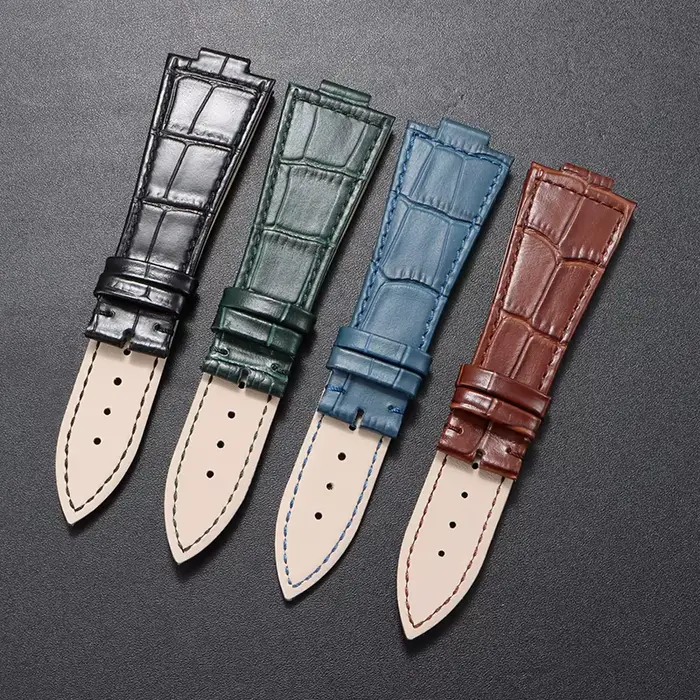 Bracelet de montre en cuir BRETA pour montres Tissot et autres marques à quartz styles élégants et modernes pour homme et femme différentes occasions et ajustement facile