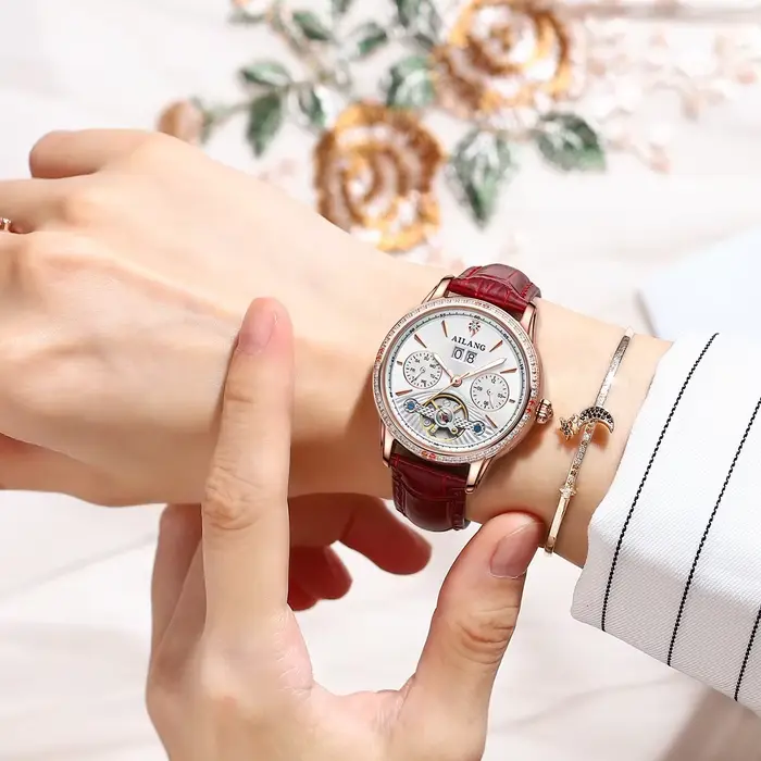 Montre automatique élégante pour femme AILANG Diamond