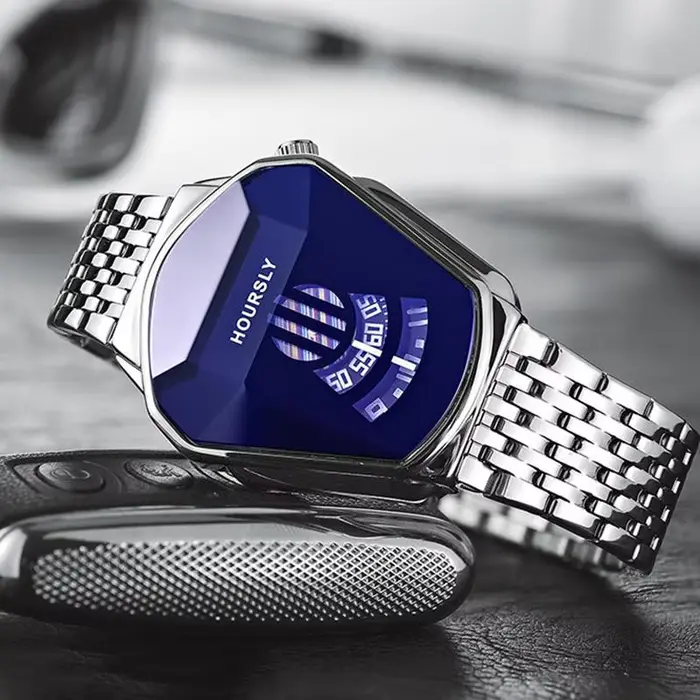 Montre-bracelet en or pour hommes