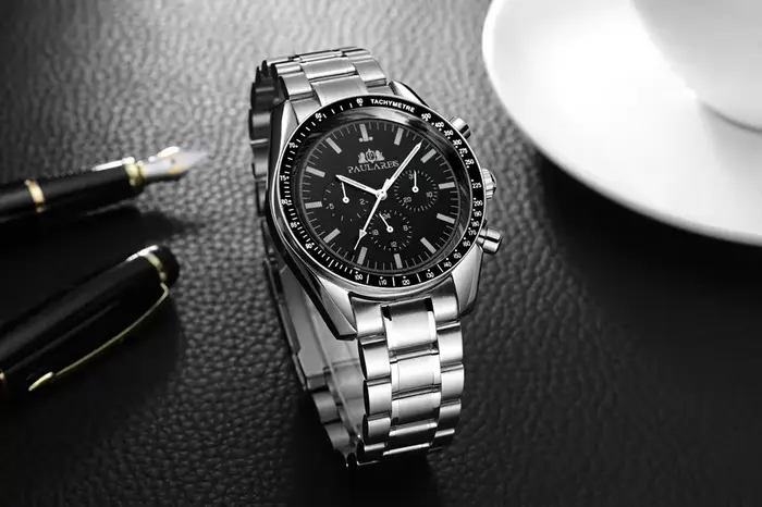 Montres automatiques pour hommes mécanique auto vent lumineux en acier inoxydable marron cuir vitesse Reloj Hombre Baratos luxe décontracté