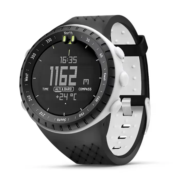 Housse TPU 2 en 1 et Bracelet en Silicone Coloré pour Suunto Core - Accessoire de Montre Intelligente Chic et Durables
