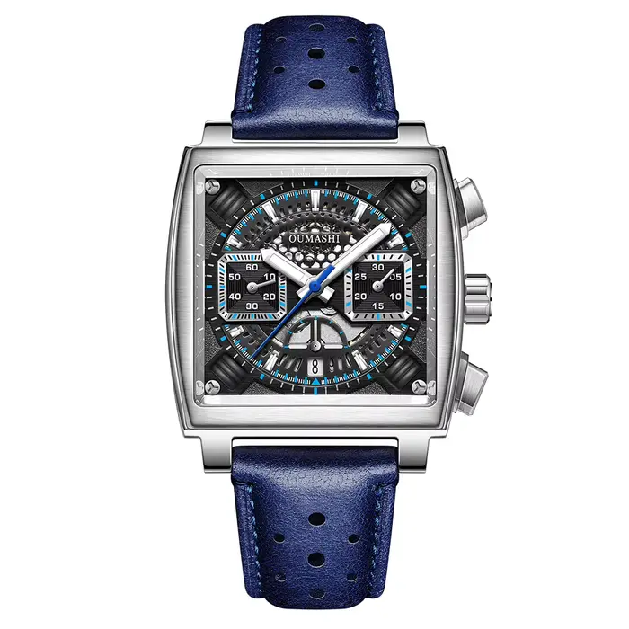 Montre mécanique pour hommes chronographe multifonctionnel 7750 montre 40mm saphir sport montre-brac