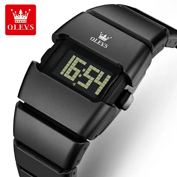 Montres à quartz électroniques OLEVS 1112 pour hommes