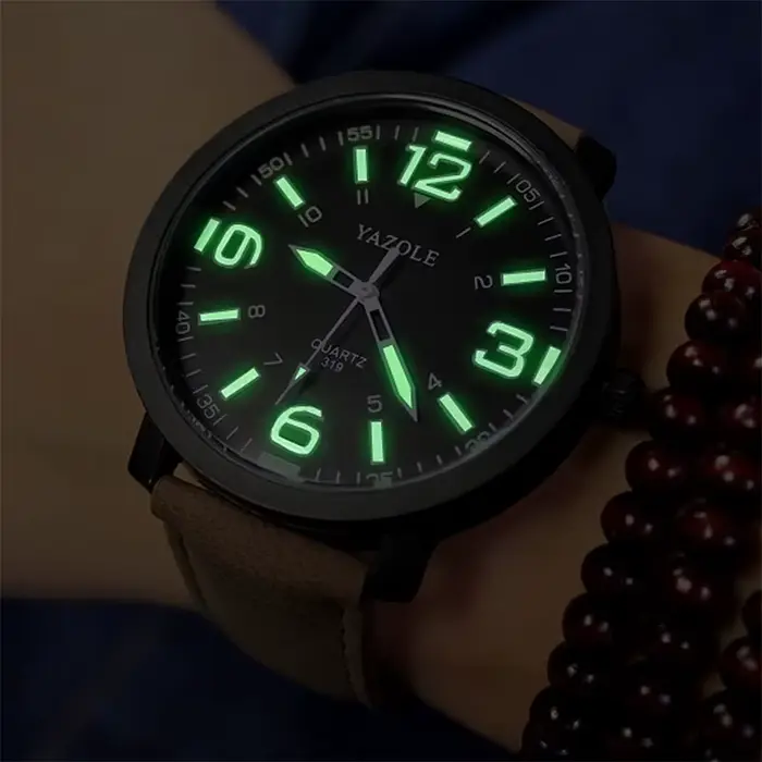 Montres à quartz étanches pour hommes