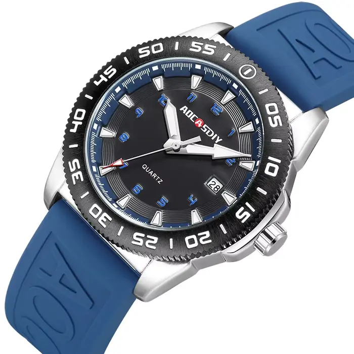 Montre à quartz étanche pour homme