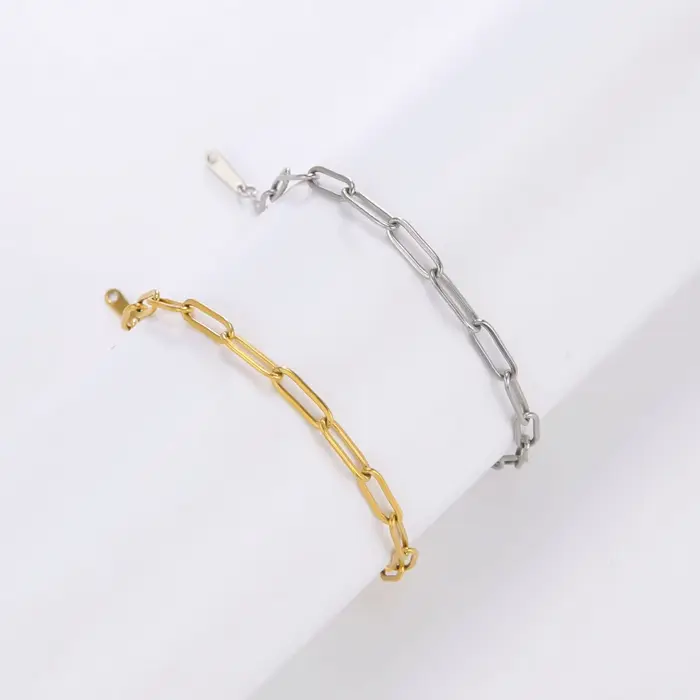 Bracelet en acier inoxydable pour femmes