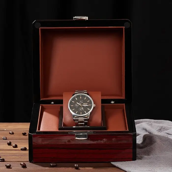 Boîte de rangement de montre de luxe pour hommes et femmes