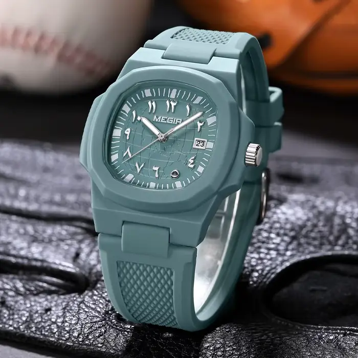 Montre MEGIR à Quartz Style Affaires Résistante à l'Eau Occasions Spéciales Hommes