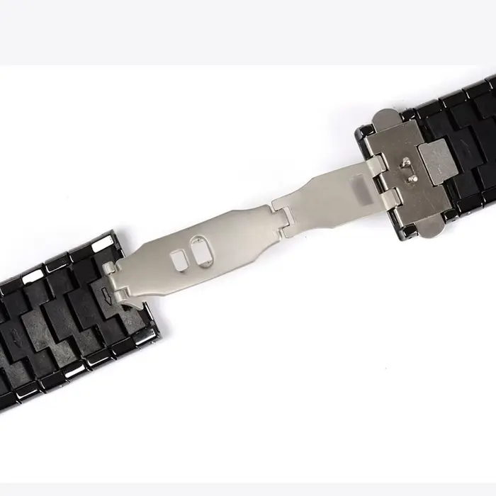 De Qualité supérieure En Céramique Bracelet De Remplacement pour Rado DIAMASTER Série Noir Chaîne De Montre homme 27mm