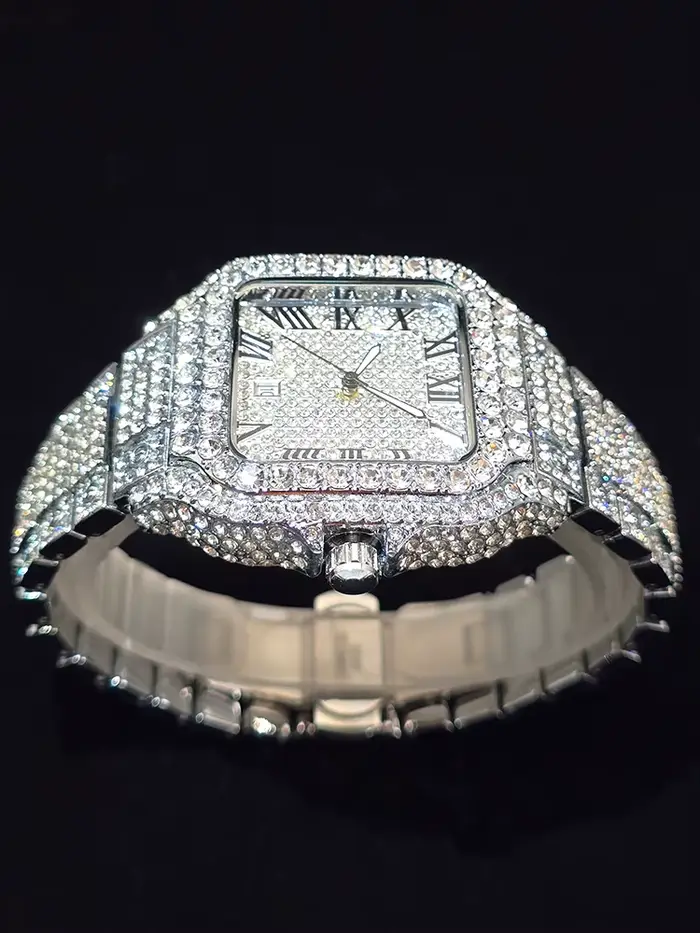 Montre à Quartz Hip Hop pour hommes