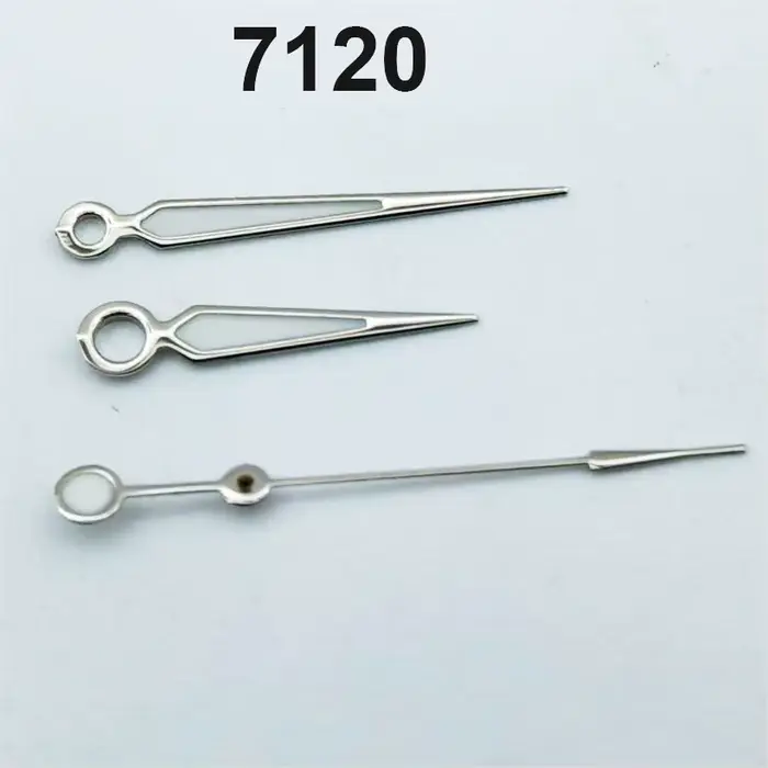 Aiguilles de montre adaptées au mouvement 7120
