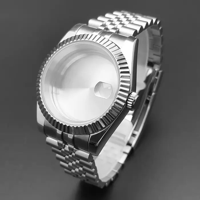 Neiton – boîtier de montre en verre saphir pour hommes