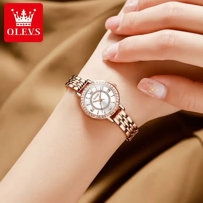 Montre en diamant pour femme