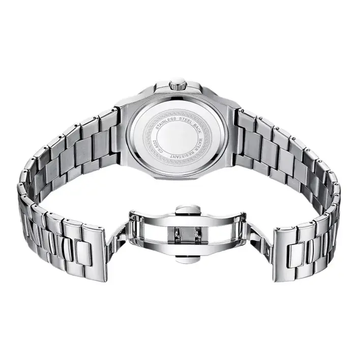 CHENXI 8222 montre à Quartz pour hommes montre-bracelet de luxe en acier inoxydable étanche lumineux Date mâle horloge montres cadeau